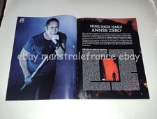 Nine Inch Nails Grinderman Nick Cave Indochina Sirkis clippings France