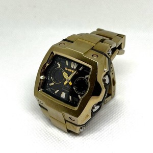 Yahoo!オークション G-011BD-9AJF スクエアフェイス ゴールドCASIO/G