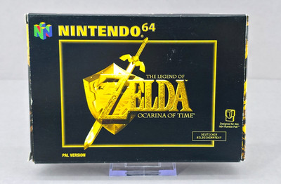 Nintendo 64 Zelda Ocarina of Time N64 PAL OVP Anleitung Top Zustand  ️  