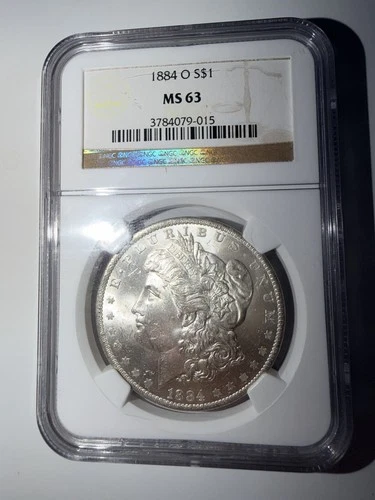 New Listing1884-O Morgan Silver Dollar $1 MS63 NGC Beautiful 🔥
