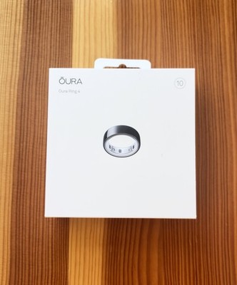 Oura Ring 4 Smart Ring Activity Tracker Size 10 In Black