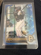 2022 Bowman - Chrome Prospects Rodolfo Nolasco #BCP-69 Blue Refractor /150 (RC)