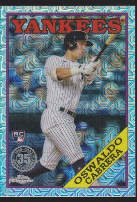 2023 Topps #T88C-61 Oswaldo Cabrera New York Yankees