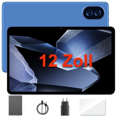 Gaming Tablet 12 Zoll 2.4K 16GB RAM+128GB ROM 7000mAh 13MP+8MP 5G WlFl GPS