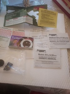 CROSMAN  Rotary Pellet Clip 357W & Vigilante CO2 Pellet Revolvers + paperwork