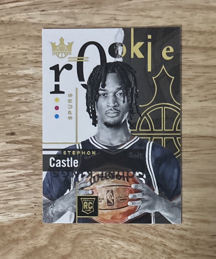 2024-25 Panini Court Kings - Stephon Castle - Rookies I RC #116 ROTY 📈📈