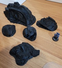 Warhammer 40k Gelände Titan Wrack Reaver - Set aus 5 Geländestücken