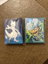 Two Pack Of Pokemon Sleeves! (130ct) Mewtwo! Fast Shipping!