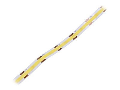 UQS-COB-8W-W-12V-5M COB-LED-Streifen weiss LED/m: 320 8mm IP20 180° 8W/m 12VDC P