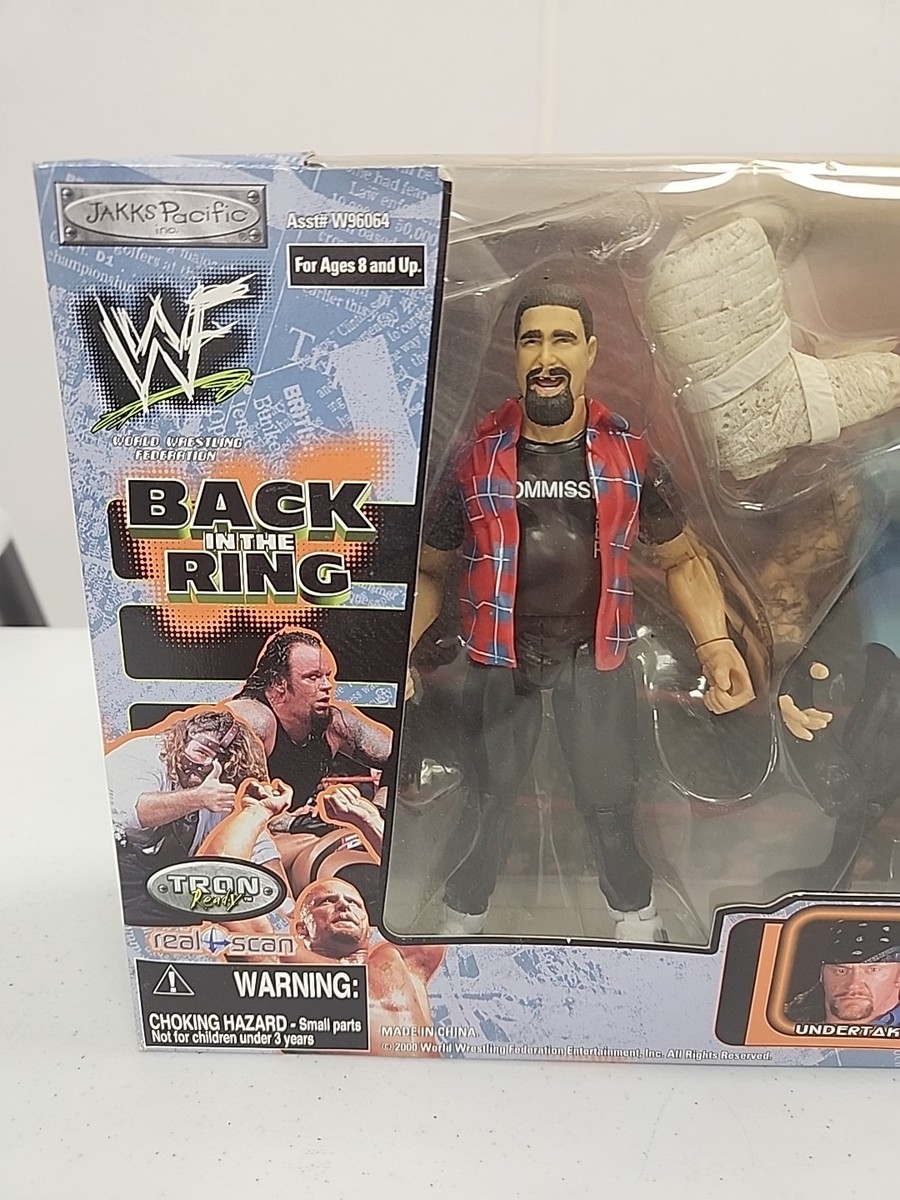 スポーツ選手 wwf Action WWF Wrestling Jakks Pacific Back in the ring Undertaker Steve