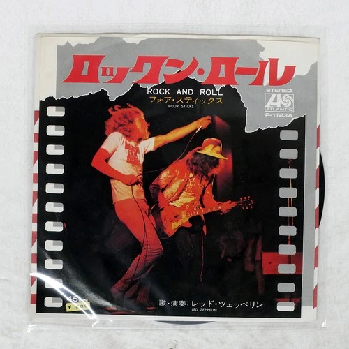 LED ZEPPELIN ROCK AND ROLL ATLANTIC P1123A Japan VINYL 7
