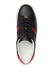 100% AUTHENTIC NEW MEN GUCCI NEW ACE BLACK SNEAKERS UK 13/US 14 D — photo 3