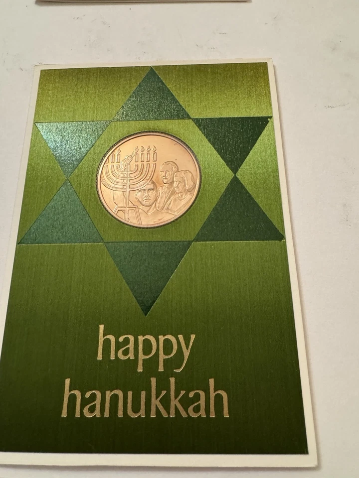 VTG 1971 Franklin Mint Christmas Card Medal Set Of Four With Album Box Envelopes - Изображение 3 из 4