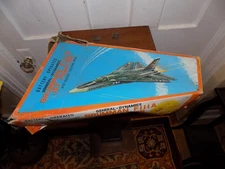 Vintage Battery Operated Grumman FIIIA Jet Fighter Toy in Box