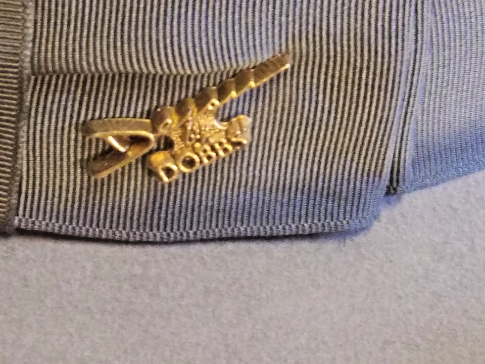 Deion by Dobbs 帽子 Cloud 灰色 Fedora/Style Omega B -- 复古 罕见 全新带盒 — 第 4/4 张图片