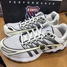K Swiss super tubes run 50 White Black Mens 9.5 Brand New In Box