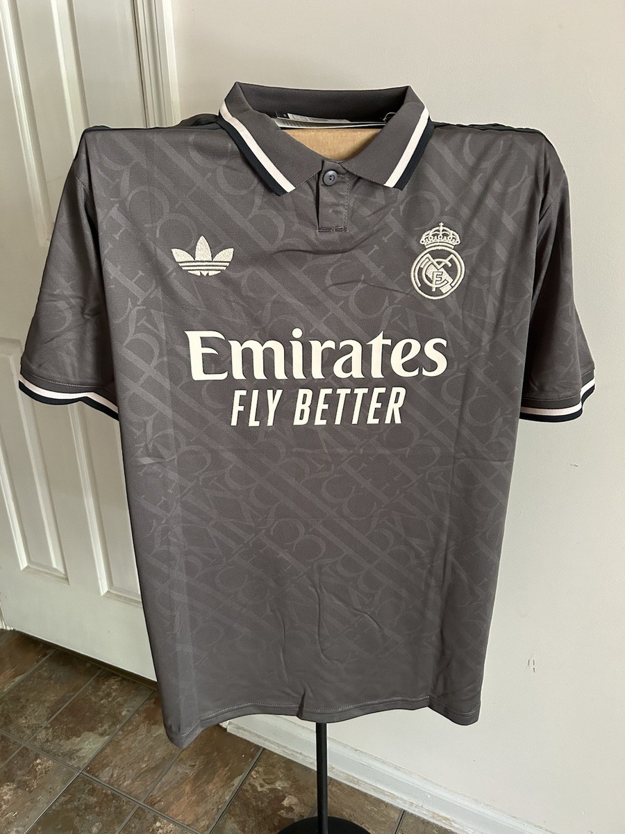 Valverde #8 Real Madrid Black Polo Jersey US Adult EU XL US Size