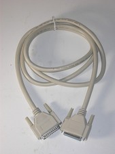 6FT DB-25 RS-232 25-Pin Male to Female Parallel Cable Straight Thru