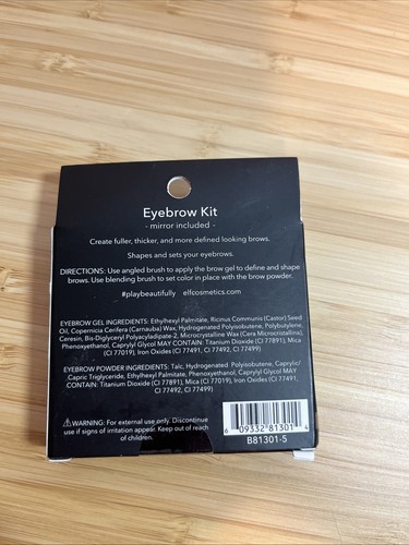 E.L.F. Elf Studio Eyebrow Brow Gel & Powder Kit #81301 Light NEW in Box - Picture 2 of 2