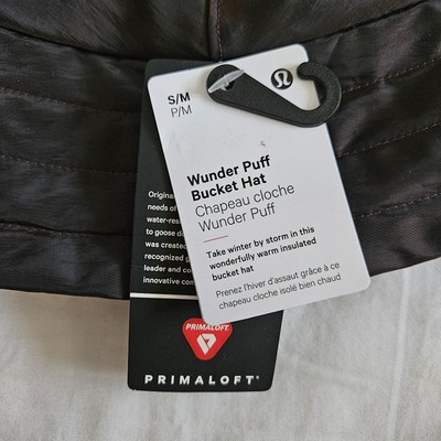 Lululemon Wunder Puff Bucket Hat ESPR Espresso Black Size S  display picture 1