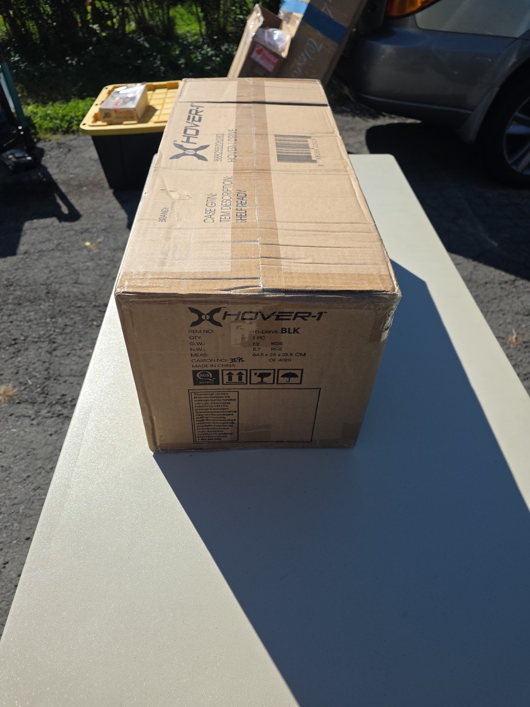 X Hover-1 Drive H1-Drive E-Scooter Charger Self-Balancing NIB