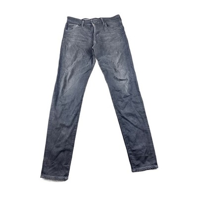 Adriano Goldschmied Jeans Women 30 Black The Farrah Skinny USA Made Streetwear