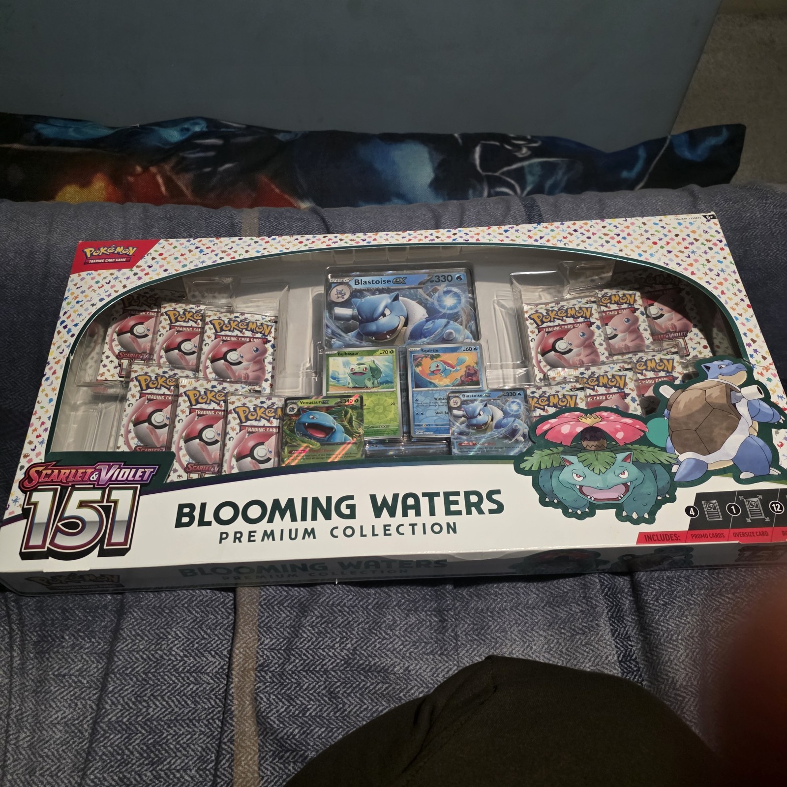 Pokémon 151 Blooming Waters Premium Collection sealed Not Perfect box see pics