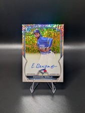 2023 Bowman #CPA-EBO Enmanuel Bonilla Chrome Auto Speckle Refractors #/299