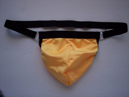 K30 HOT MEN STRAPLESS JOCK Bare Back SHINY Metallic - Picture 5 of 10