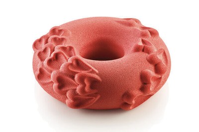 3D Cake Heart Coffee Cold Dessert Silicone Baking Mold Passion Silikomart