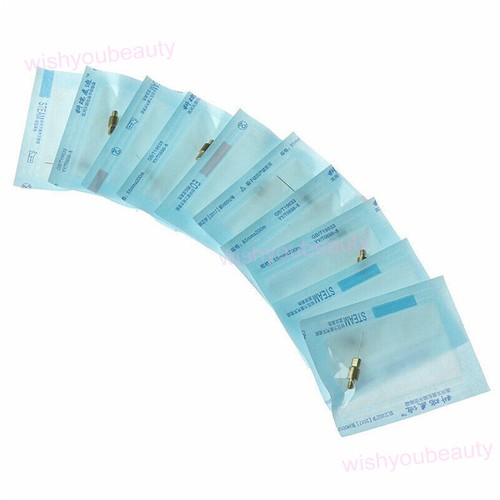 10Pcs Set Micro Copper Needles Skin Tag Laser Removal Plasma Pen Mole Freckle - Picture 6 of 7