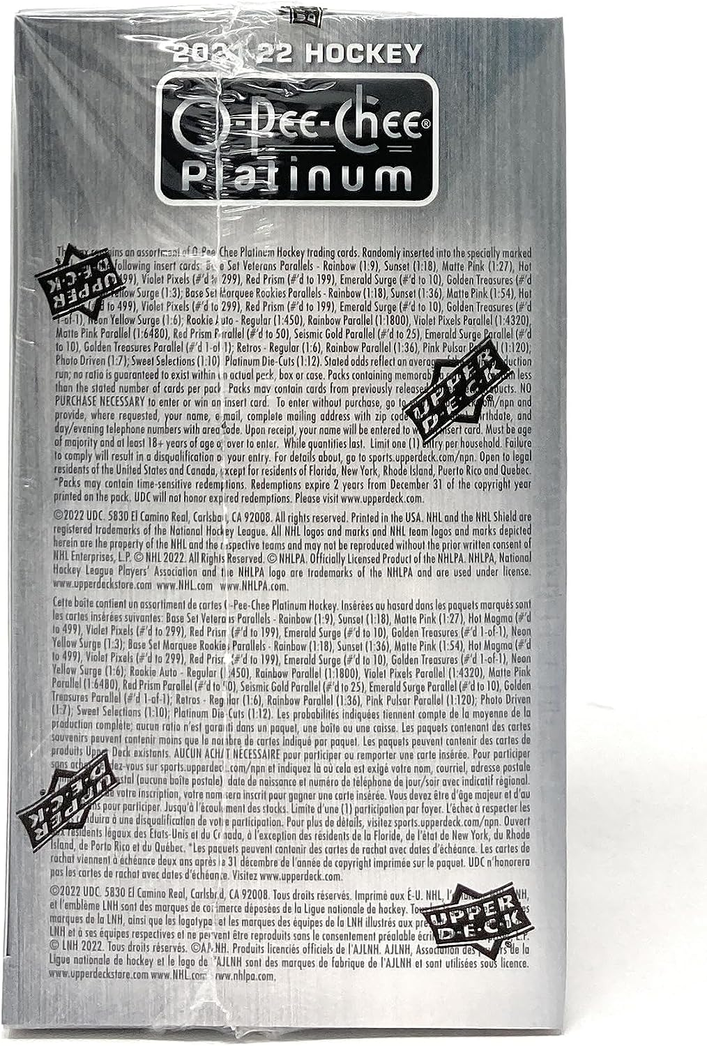 2021-22 O-Pee-Chee Platinum Hockey Blaster Box - Picture 5 of 12