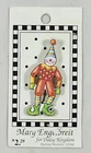 Mary Engelbreit Daisy Kingdom Shank Button Clown - single