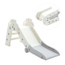 2-in-1 Climber & Slide Kids Slide Freestand Folding Children Toddler Toy PlaySet