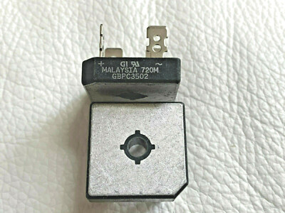 5pcs Bridge Rectifier GBPC3502 - 200V 35A, Equivalent To KBPC3502, Open Box New 9 thumbnail image