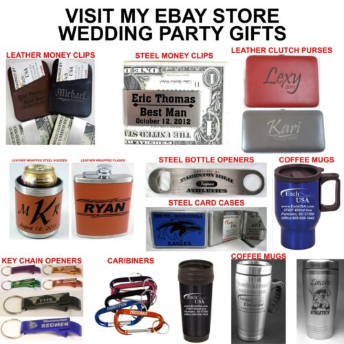 Tazas de vidrio personalizadas grabadas personalizadas boda fiesta padrinos dama de honor regalos - Imagen 10 de 12