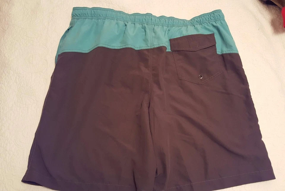 Pantalones cortos de natación Sonoma para hombre talla 4XLARGE, color azul/negro, nuevos con etiquetas Foto 3 de 3