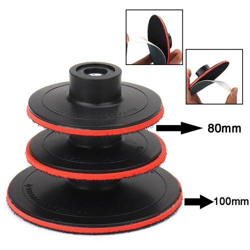 Almohadillas de respaldo de 3"-6" Placa de respaldo de gancho y bucle para pulir almohadilla de pulido disco de lijado - Imagen 8 de 11
