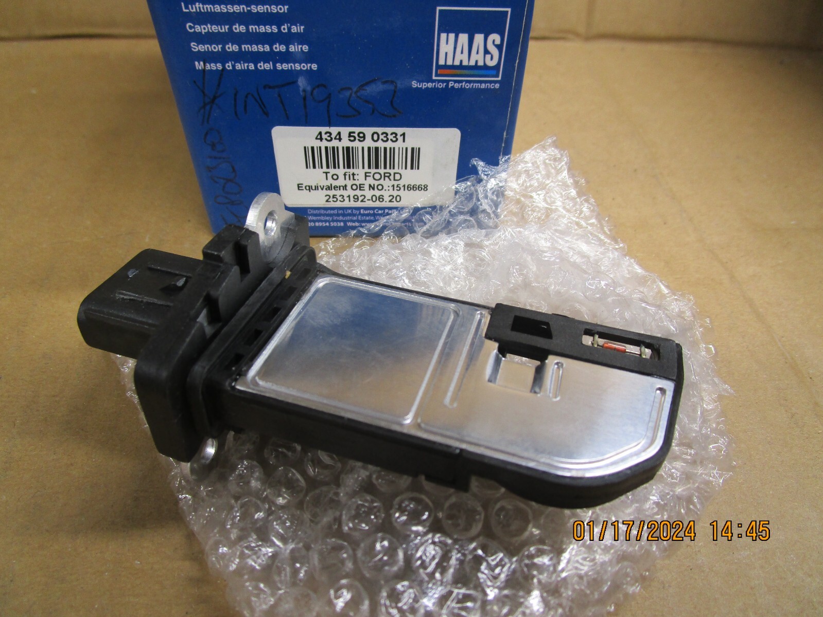 5001-f152 MAF Mass Air Flow Meter Sensor Replacement Spare Part 
