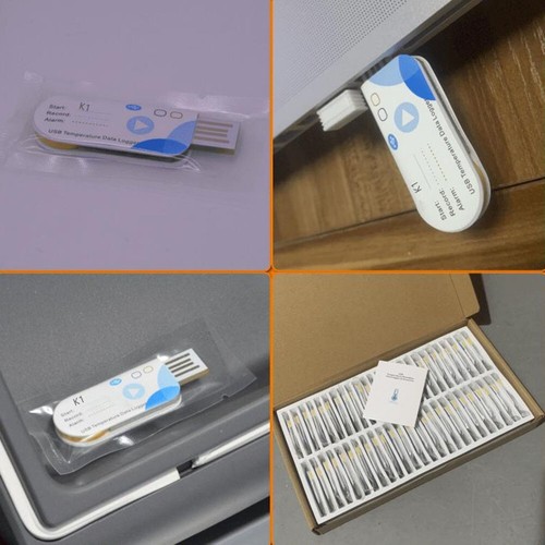 Temperaturdatenlogger USB Kaltketten Transportthermometer wiederverwendbar - Bild 5 von 12