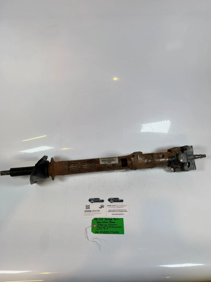 Оригинальная рулевая колонка 1998-2002 Dodge Ram 1500-3500 с ручной коробкой передач с наклоном 55351176 - Изображение 4 из 4