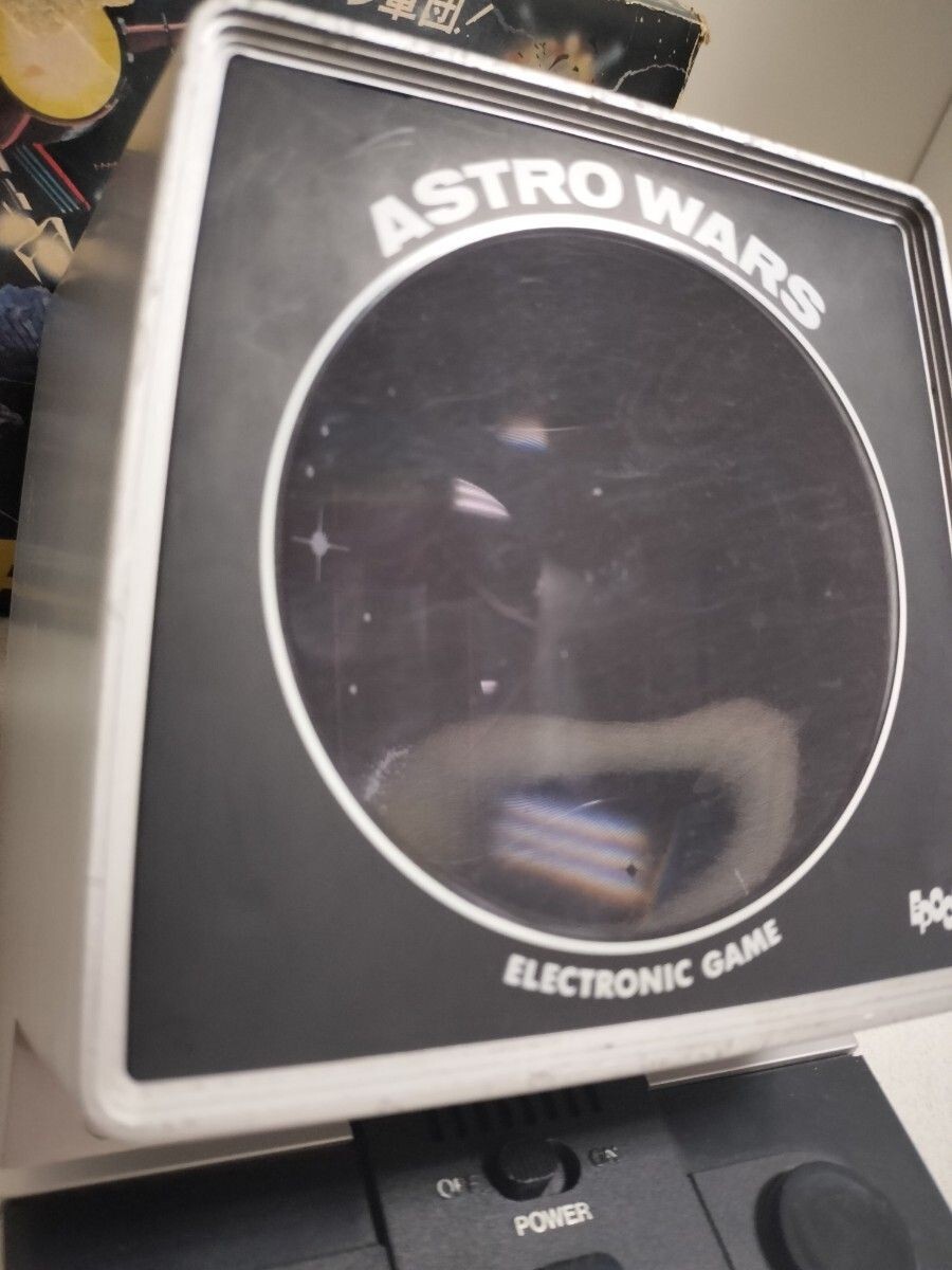 ASTRO WARS 電子ゲーム EPOCH Epoch Super Galaxian Electronic Game Astro Wars Epoch w/Box Used