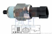 Facet Schalter, RüCkfahrleuchte FüR Fiat Fiorino/Kombi,Grande,Idea,Linea,Marea