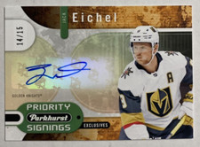 2024 UD Parkhurst Priority Signings JACK EICHEL Autograph 14/15 Spring Expo