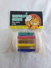 Vintage Paws Garfield The Cat Roller With Bell Cat Toy Garfields Choice