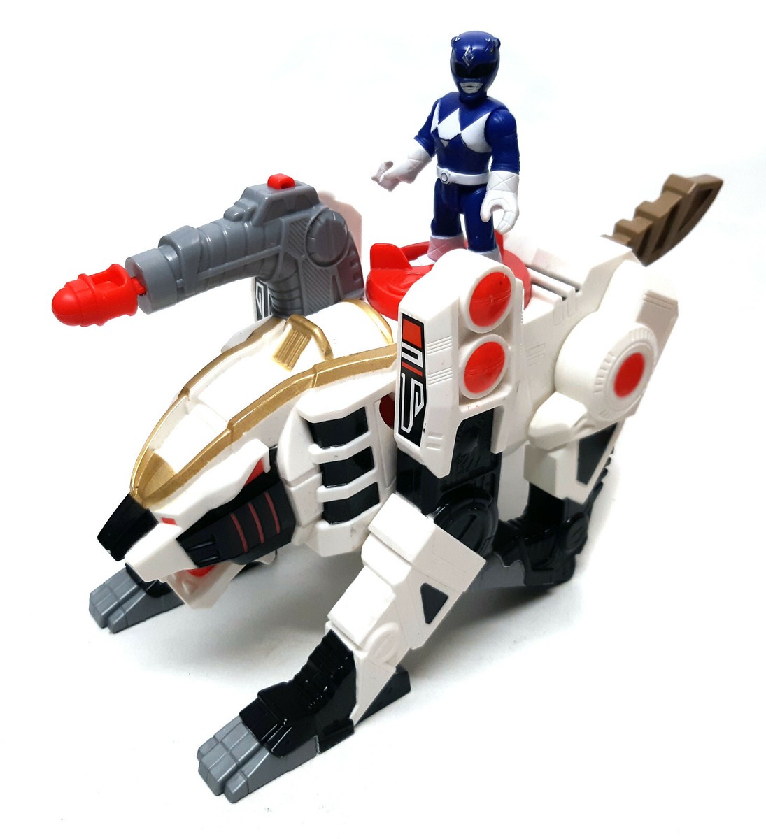 Fisher Price IMAGINEXT Toys POWER RANGERS TIGER megazord vehicle figure  set