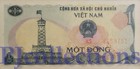 VIETNAM 1 DONG 1985 PICK 90a aUNC