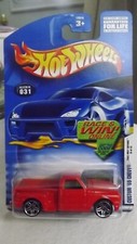 2002 First Edition Hotwheels Red Custom '69 Chevy Pickup Trucks 19 of 42