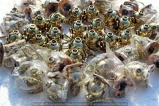 Brass And Copper Marine Diving Helmet Key Chain, US Navy Key Ring Lot Of 50