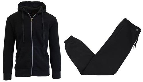 Boy's Sweatpants & Hoodie Zipper Pocket Sweatshirts (Matching Set) ALL SIZES NWT - Picture 5 of 10